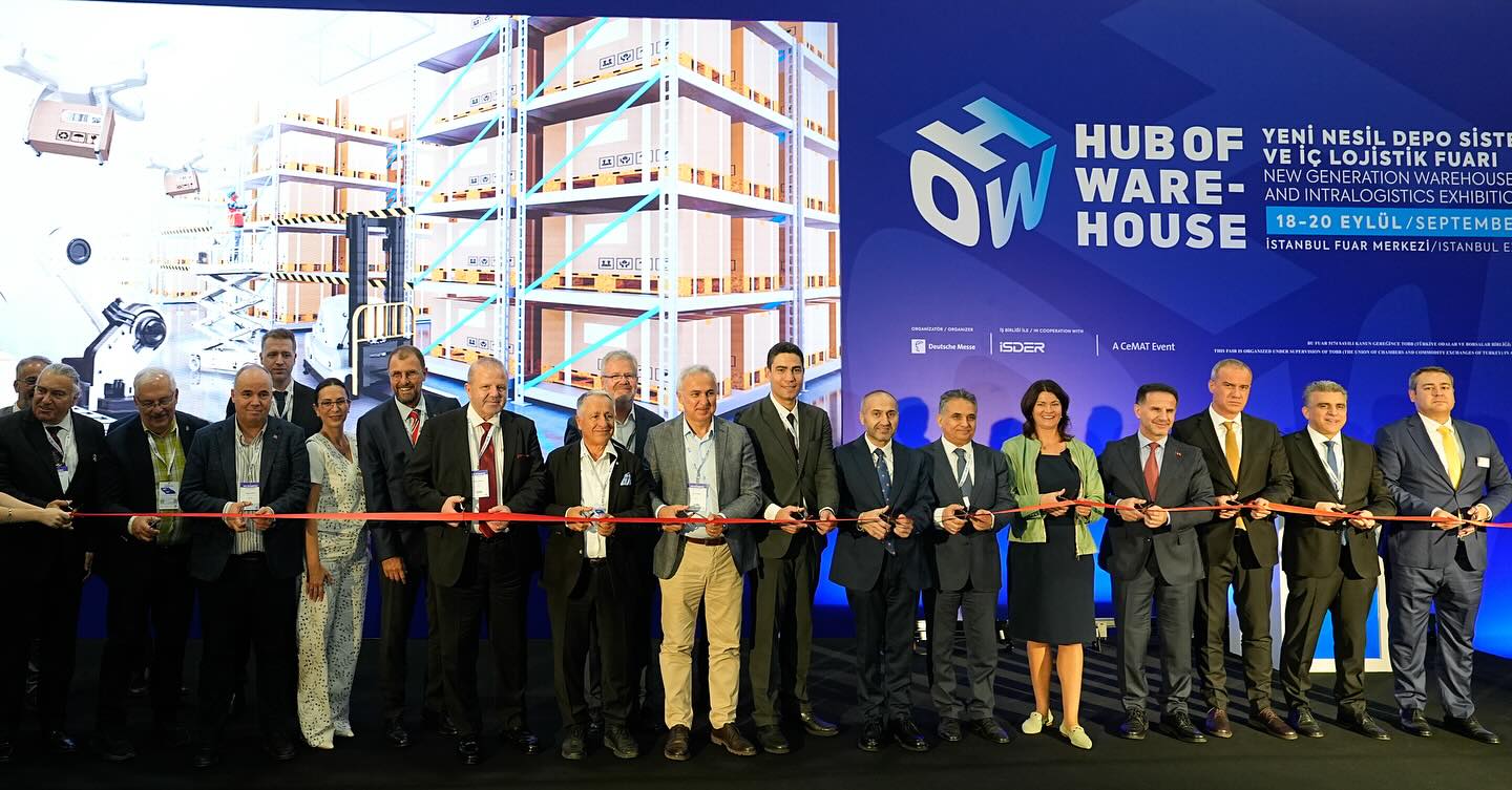 Türkiye’nin ilk iç lojistik fuarı, HOW–Hub of Warehouse, sektörü İstanbul’da buluşturdu